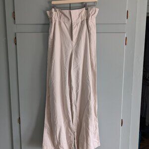 High waisted trousers